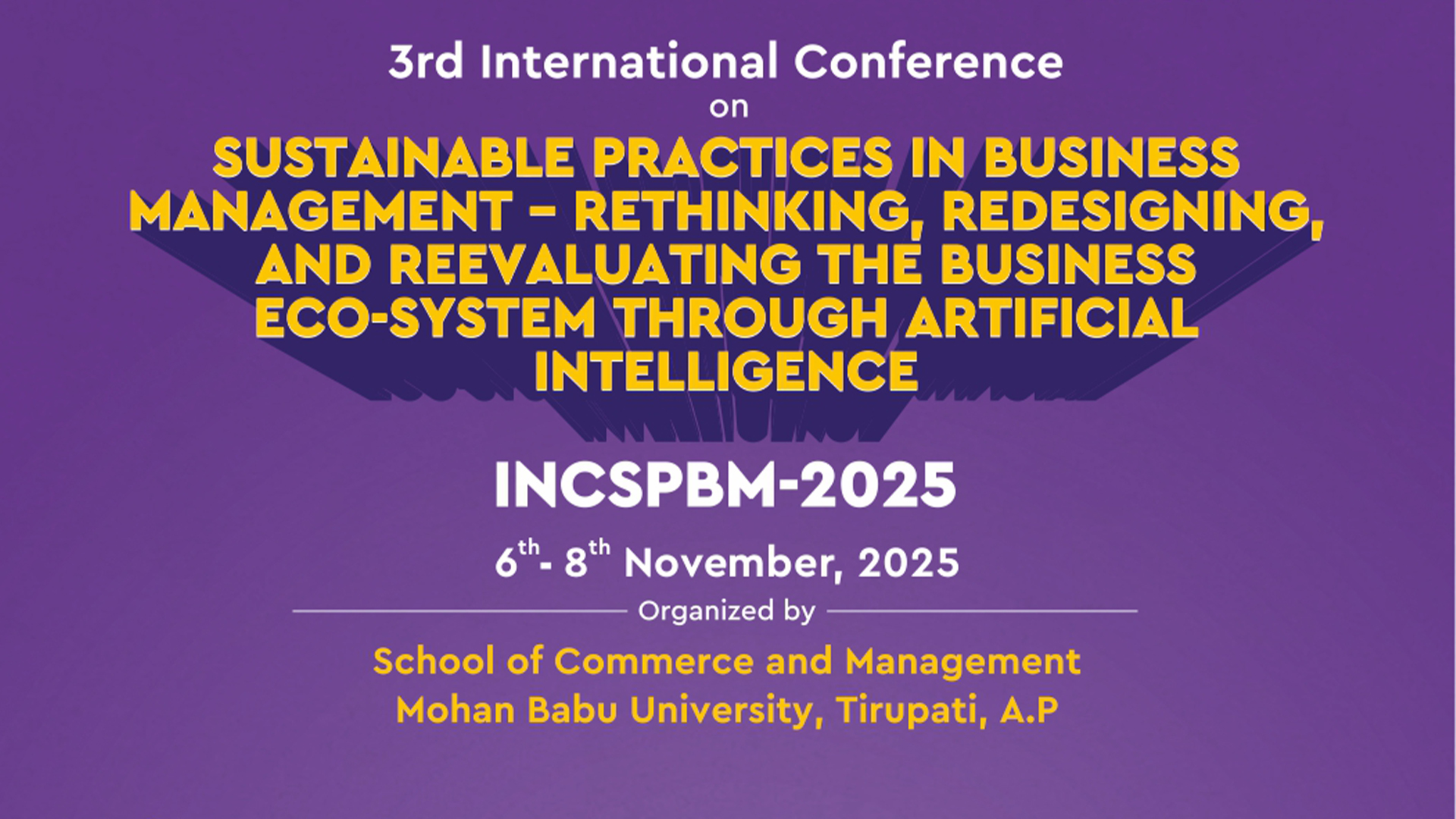 3rd International Conference on Sustainable Practices in Business Management (INCSPBM-2025)