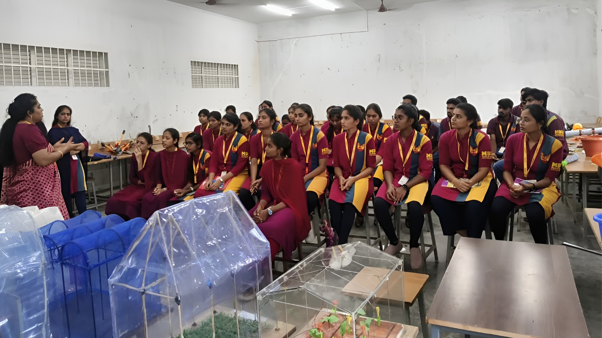 Designing the Future of Farming: Student Models of Polyhouse Structures