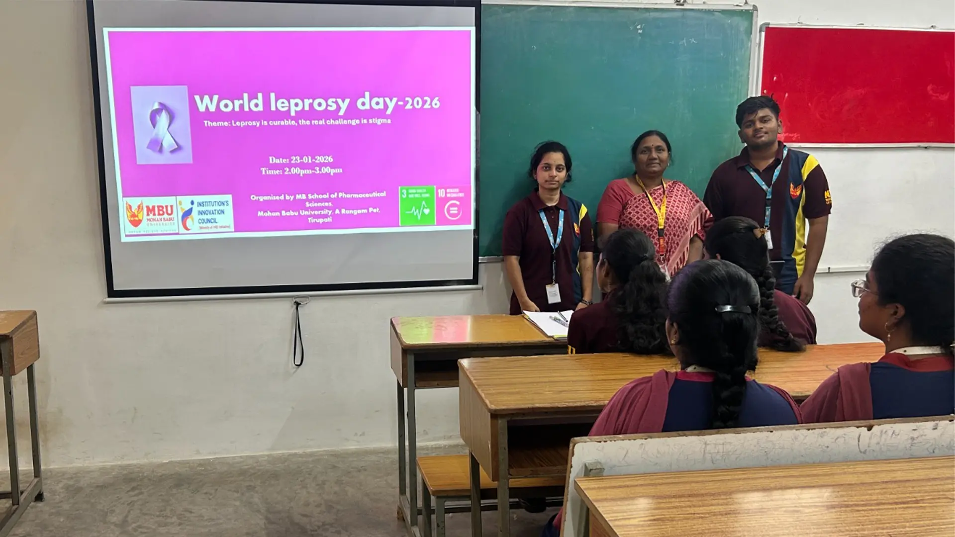 World Leprosy Day Awareness Programme at MBU